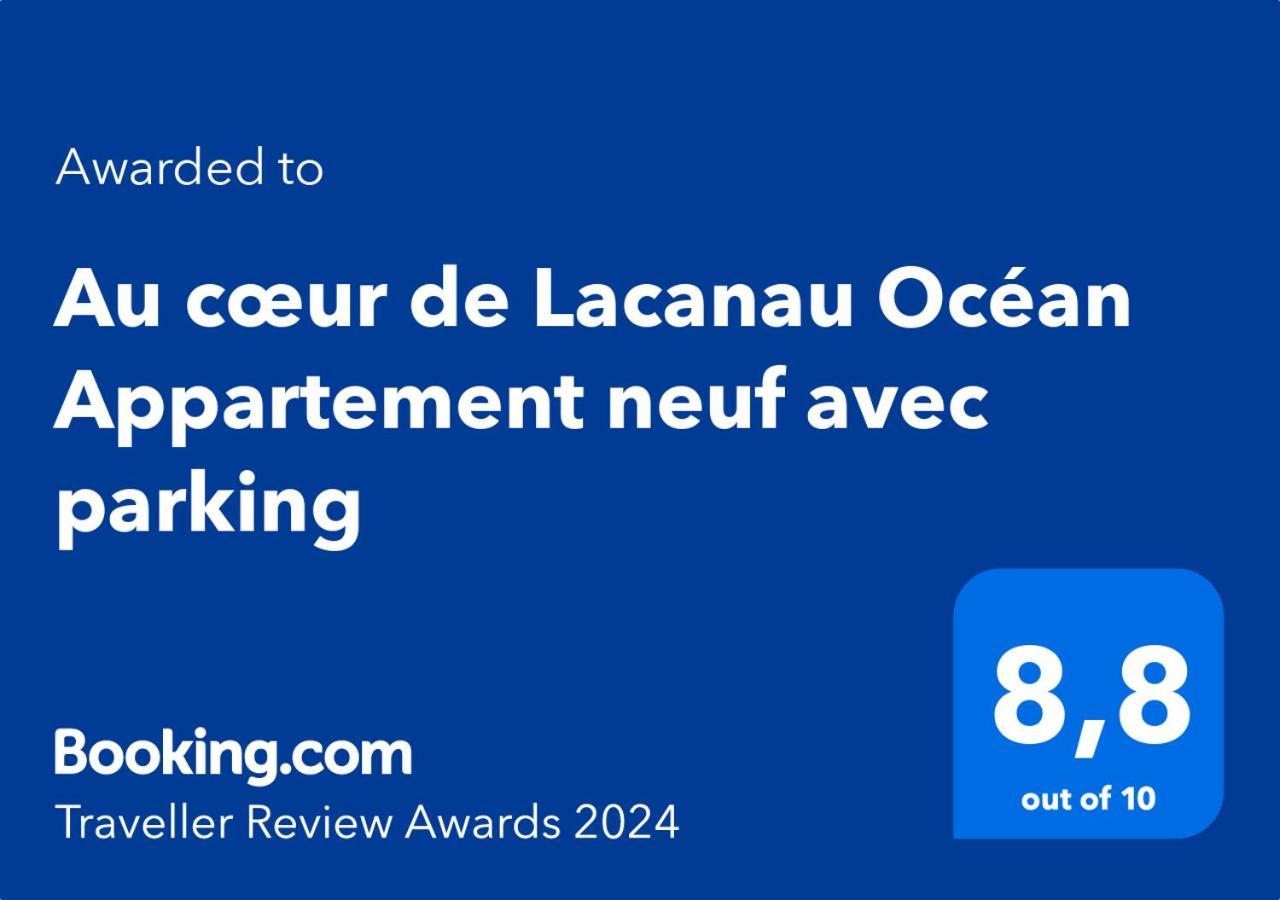 Au Coeur De Lacanau Ocean Appartement Neuf Avec Parking ภายนอก รูปภาพ
